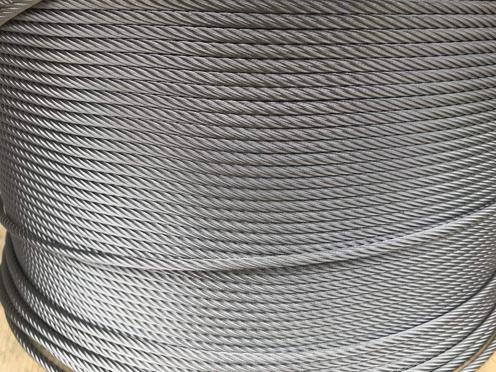 1/4 Stainless Steel Aircraft Cable Wire Rope 7x19 Type 304 350 Feet tillescenter Material