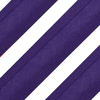 Realm Bias Binding Tape Cotton 1 Inch Purple 5 Metres