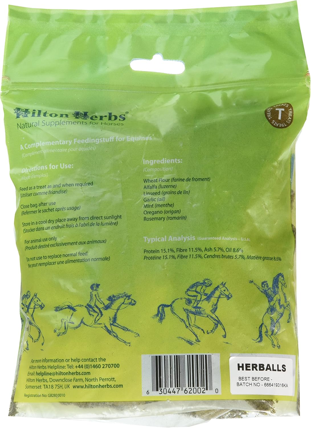 HILTON HERBS Herballs Horse Treat, May Vary, 396.89 g (Pack of 1) - Image 3