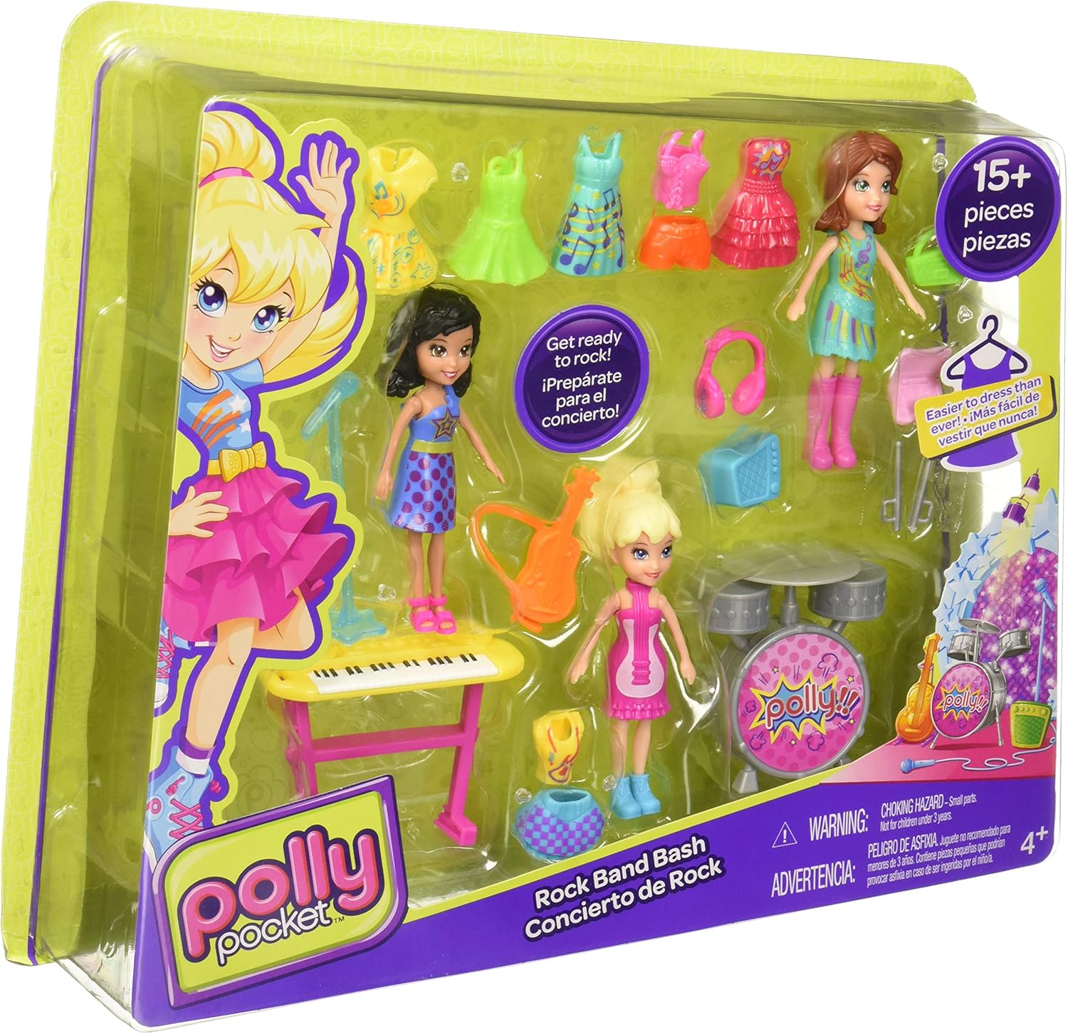 polly pocket concierto de rock