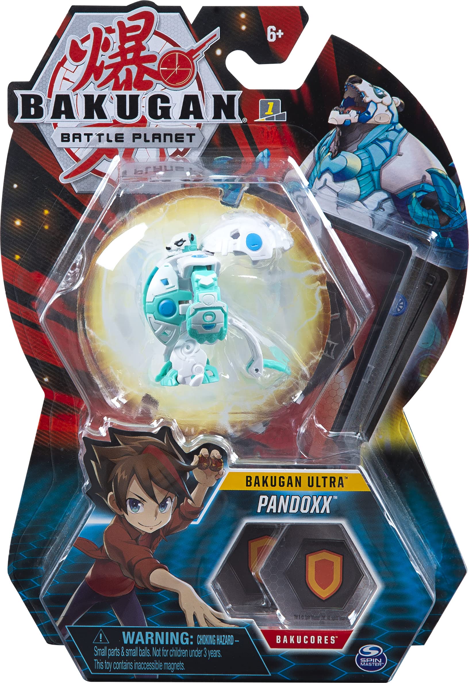 Bakugan Ultra - Pandoxx - 3-inch Tall Collectable Transforming Creature, for Ages 6 and Up - Wave 6