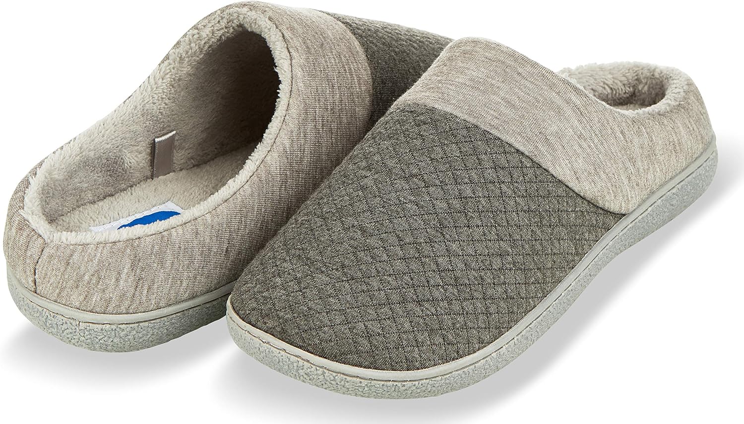 women's hard sole mule slippers