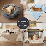 Bedsure Small Dog Blanket 80x60cm Fluffy Fleece Sofa Pet Throw Brown view 5