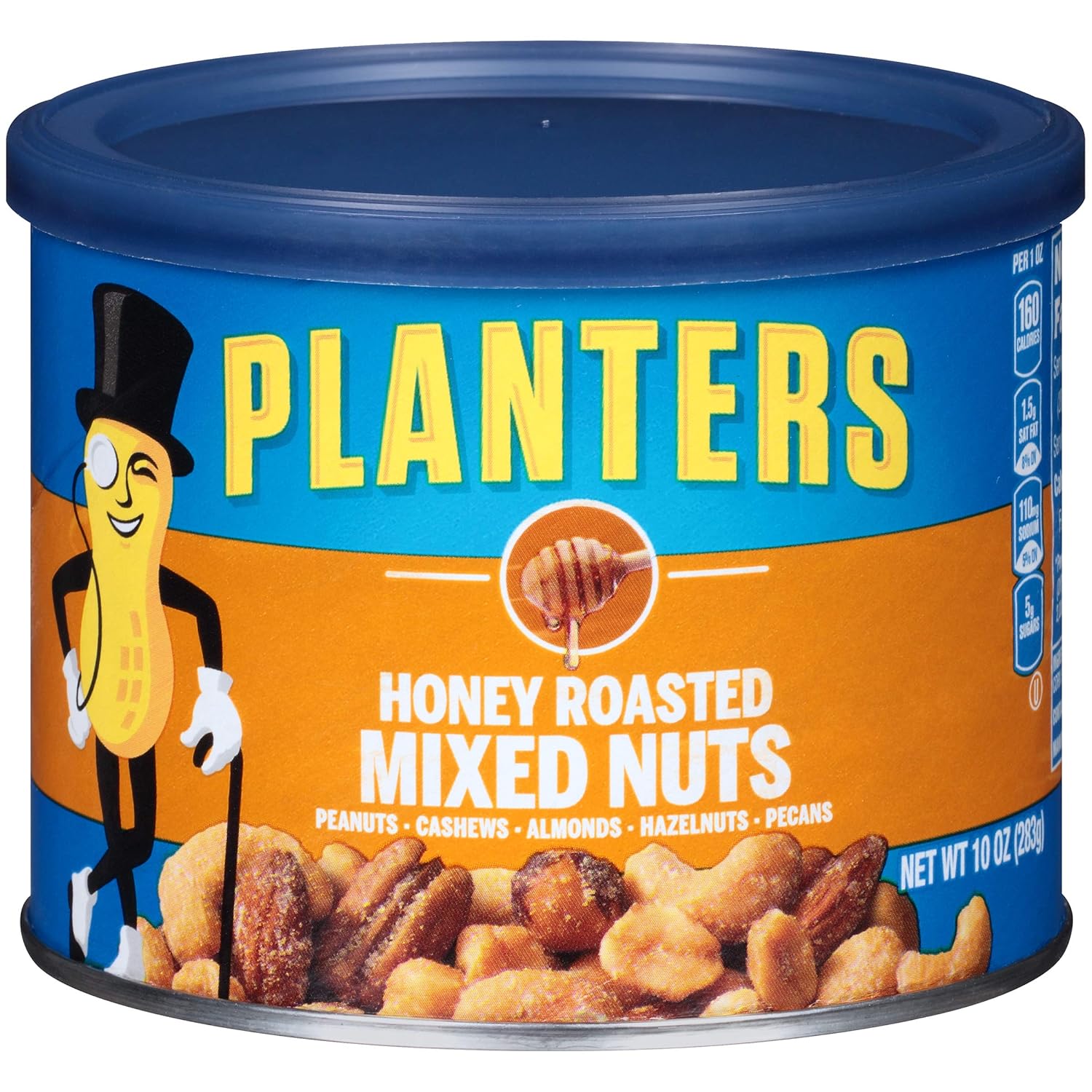Planters Honey Roasted Mixed Nuts (10 oz Canisters, Pack