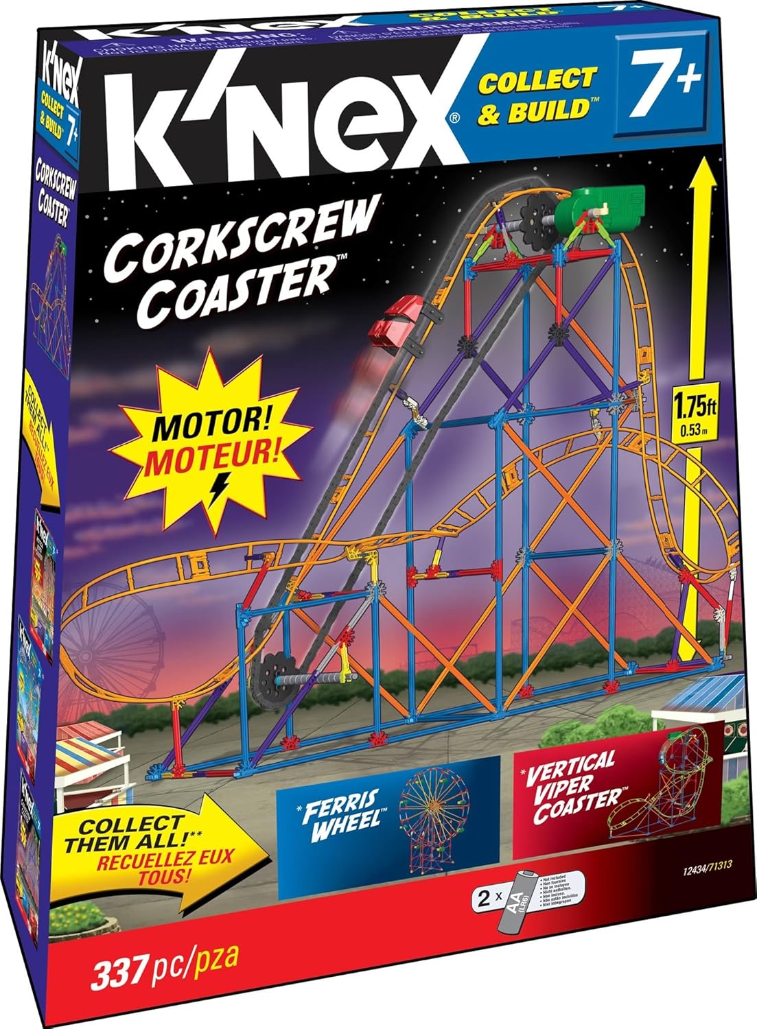 K'NEX Collect Build Amusement Park Series #2 Corkscrew Coaster