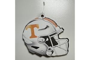 Fan Creations NCAA Tennessee Volunteers 3.5 Inch Collegiate Football Helmet Ornament – Wooden Christmas Décor for Fans