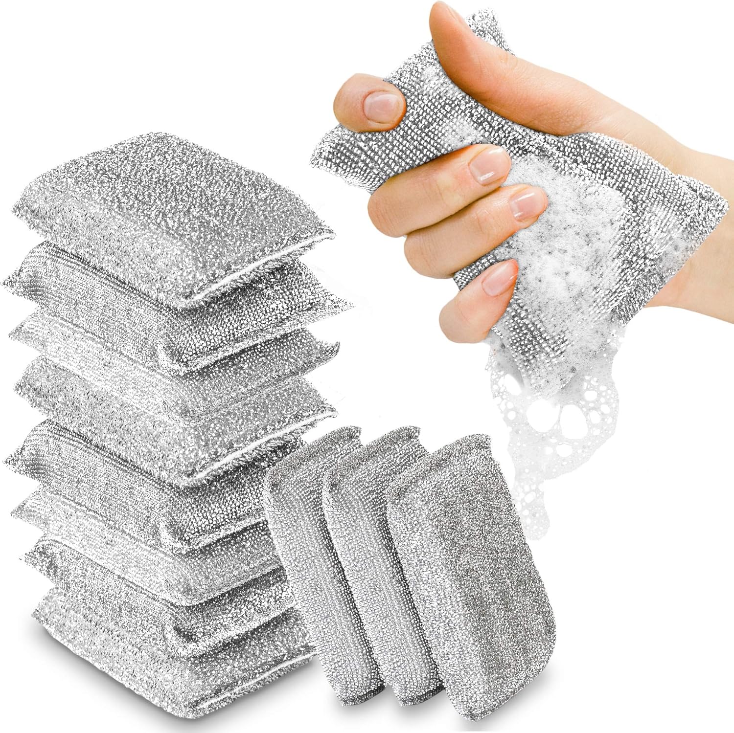 SPONGENATOR Kitchen Scrubbing Sponges Heavy Duty Non