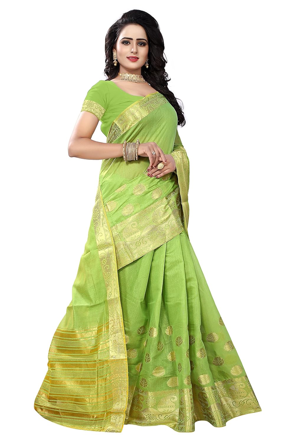 ecolors fab cotton silk saree