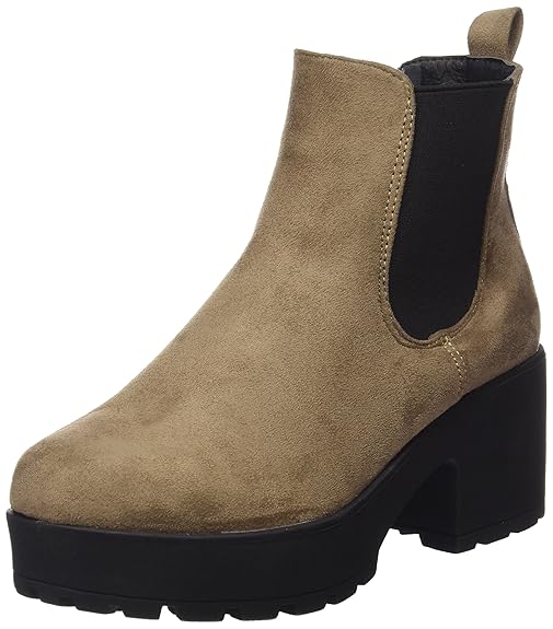 COOLWAY Damen Irby Kurzschaft Stiefel, Schwarz