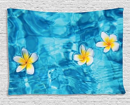 Amazon Com Ambesonne Hawaiian Decorations Tapestry