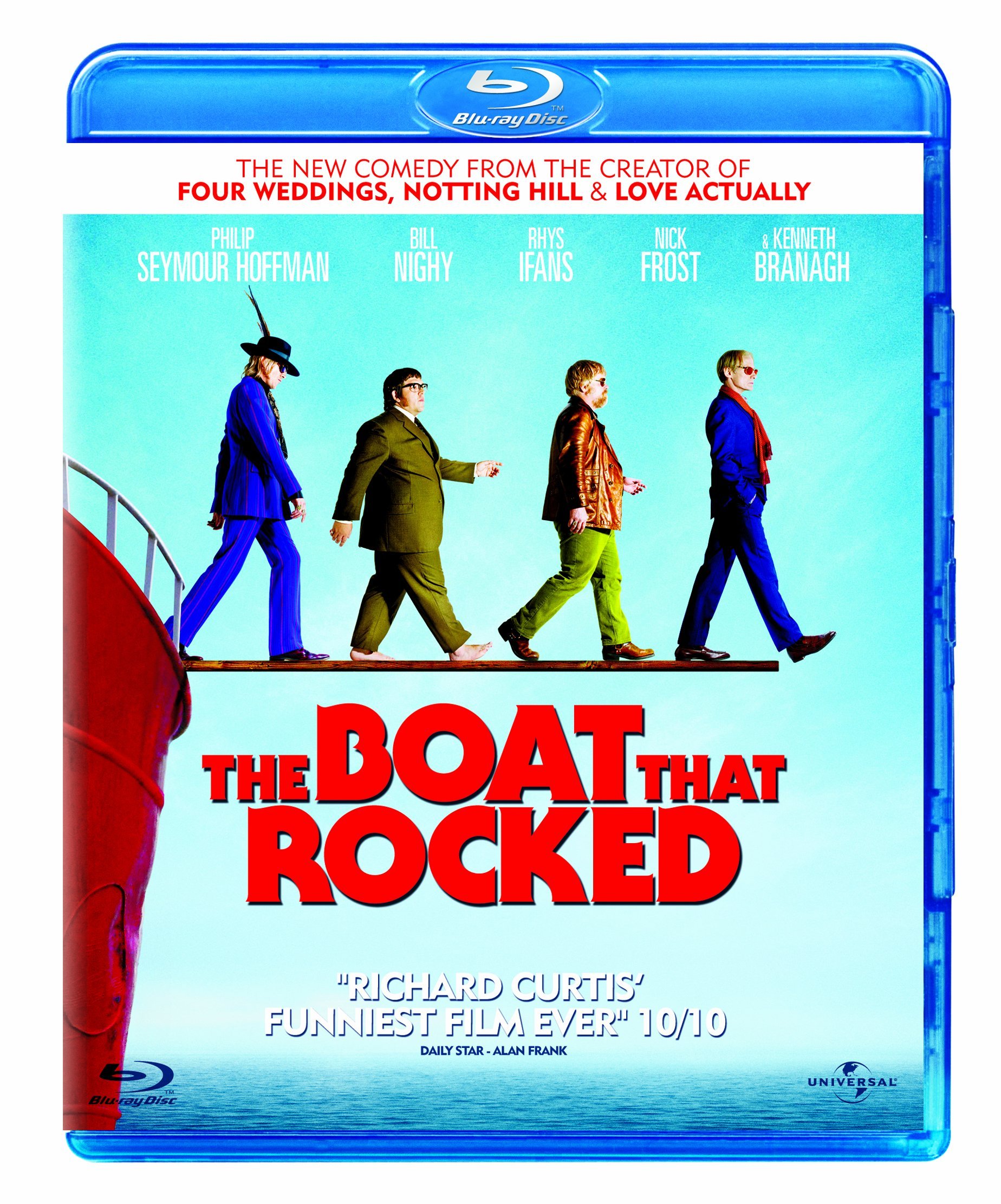 The Boat That Rocked ( 2009 ) ( Pirate Radio ) ( Good Morning England ) [ Blu-Ray, Reg.A/B/C Import - United Kingdom ]