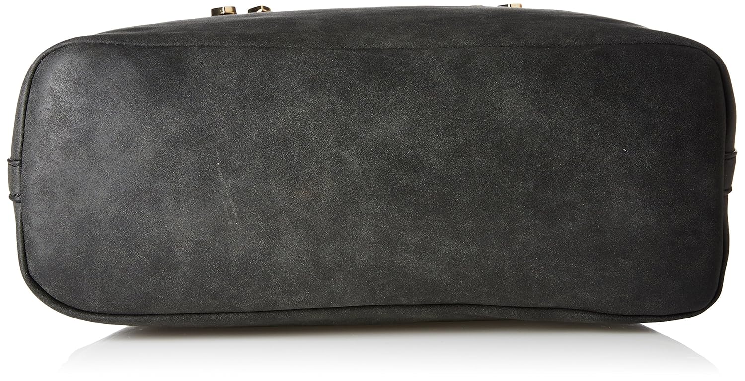 caprese helly women's satchel (black)