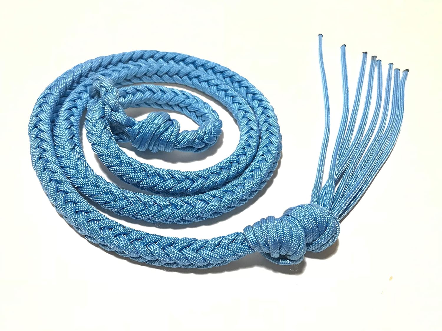 over and under whip light blue horse tack Handmade
