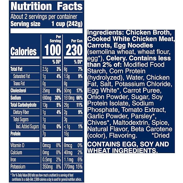 PROGRESSO CHICKEN NOODLE SOUP, 19 OUNCE