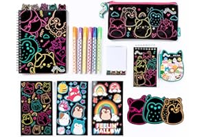 Fashion Angels Squishmallows Stationery Bundle - Includes Sketch Sheets, Pouch, Notepad, Squishmallows Stickers and More - Join the Squish Squad - Cute Stationery Set - Ages 6 and Up