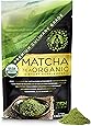 Matcha Green Tea Powder Organic ( Japanese Premium Culinary Grade ) - USDA & Vegan Certified - 100g (3.52 oz) - Perfect for Baking , Smoothies , Latte , Iced Tea , Herbal Teas . Gluten & Sugar Free