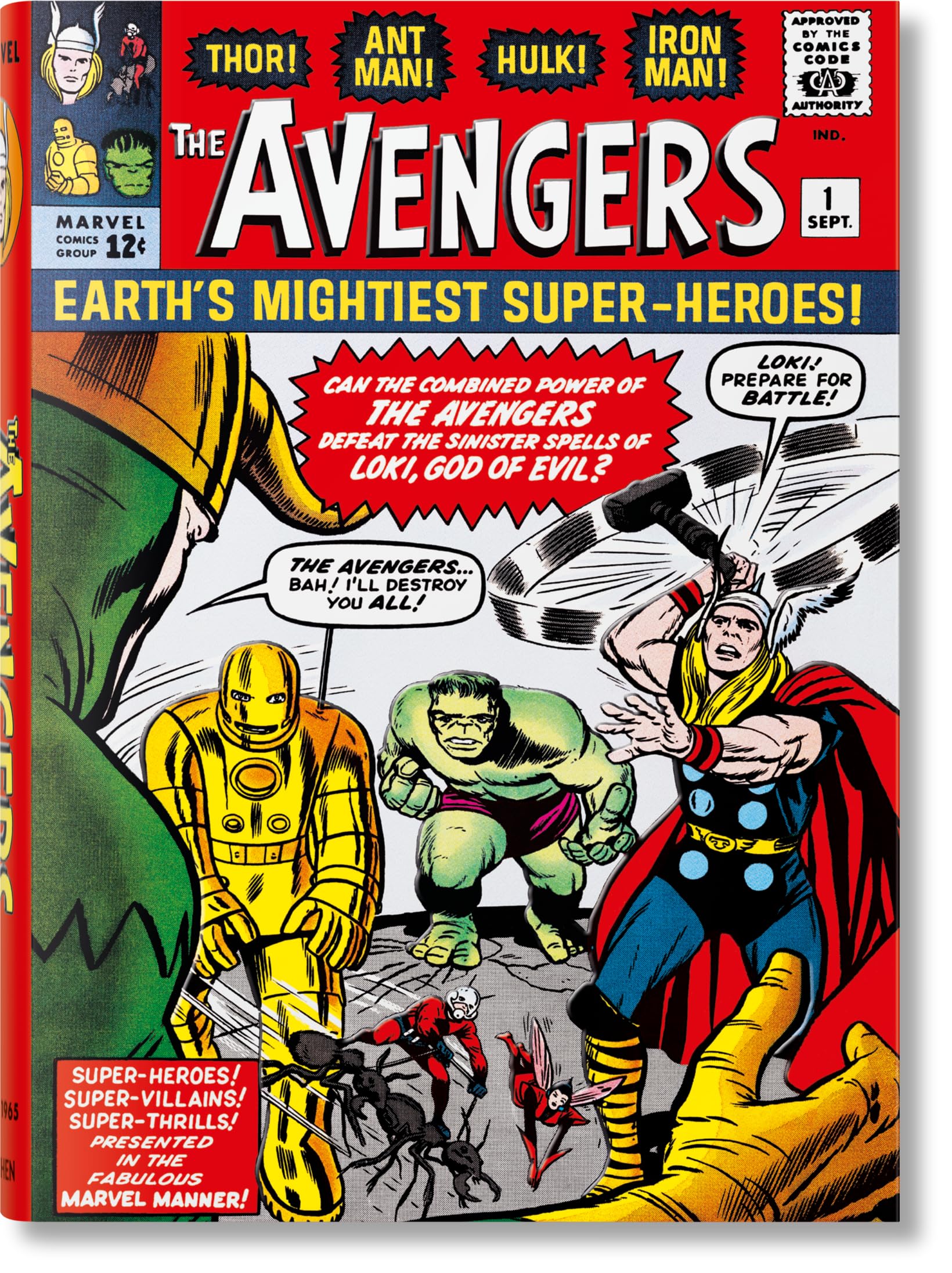 voir fiche du album Marvel Comics Library. Avengers. 1963–1965