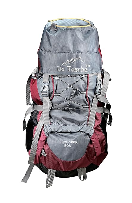 Da Tasche Discover 50L Mehroon Rucksack