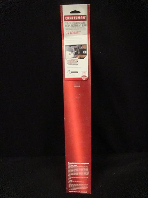 Craftsman 18" Chainsaw Replacement Bar EZ Adjust Amazon.co.uk Garden