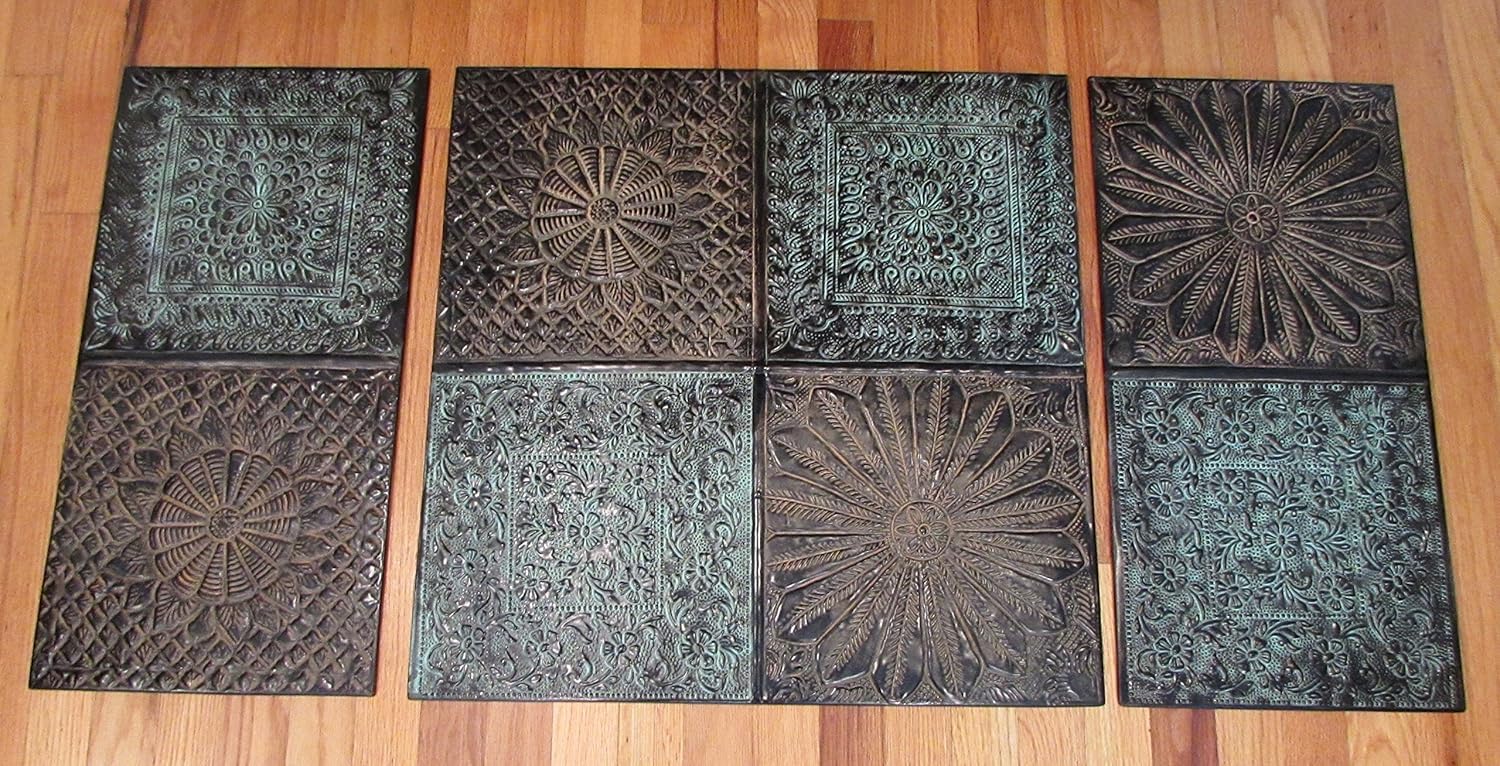 Amazon.com: Three Piece Metal Wall Decorative Hanging Sculpture Tuscan