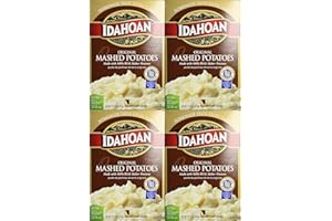 VALUBNDL: INSTANT MASHED POTATOES - Convenient and Simple Instant Potatoes - Custom VALUBNDL Branded Pack of 4