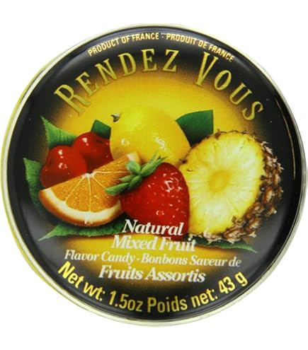 Amazon.com : Rendez Vous Sour Lemon Citron 1.5-Ounce Tin Pack of 3