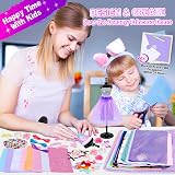GOLMUD 1000+ Fashion Designer Kit for Girls Sewing Kit with 4 Mannequins view 6