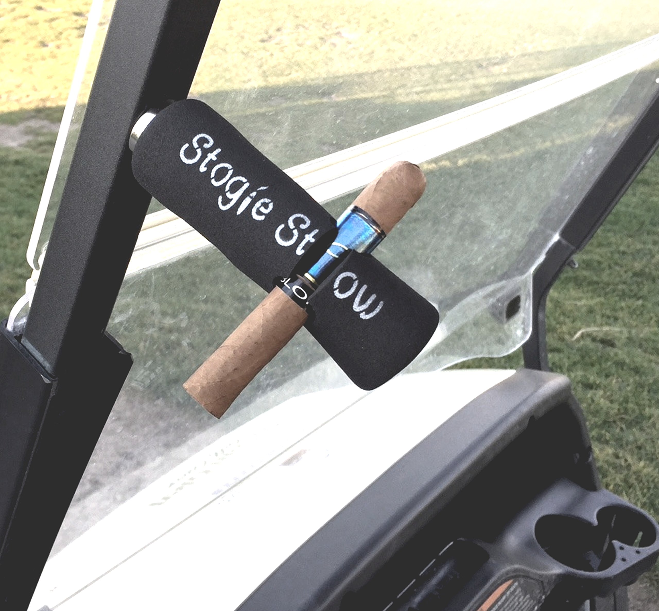 Stogie Stow Cigar Holder Golf Cart Tee Mount Health