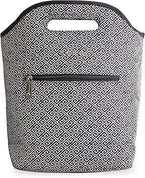 Amazon Com Bebe Women S Tanya Lunch Tote Black Greek One Size Amazon Com Bebe Women S Tanya Lunch Tote Black Greek One Size