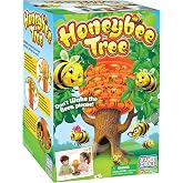 Game Zone - Honey BEE Tree - Family Tabletop Game for Kids | Pluck leaves gently or the bees tumble down - suspense-filled classic fun building fine motor skills through giggles, Ages 3+