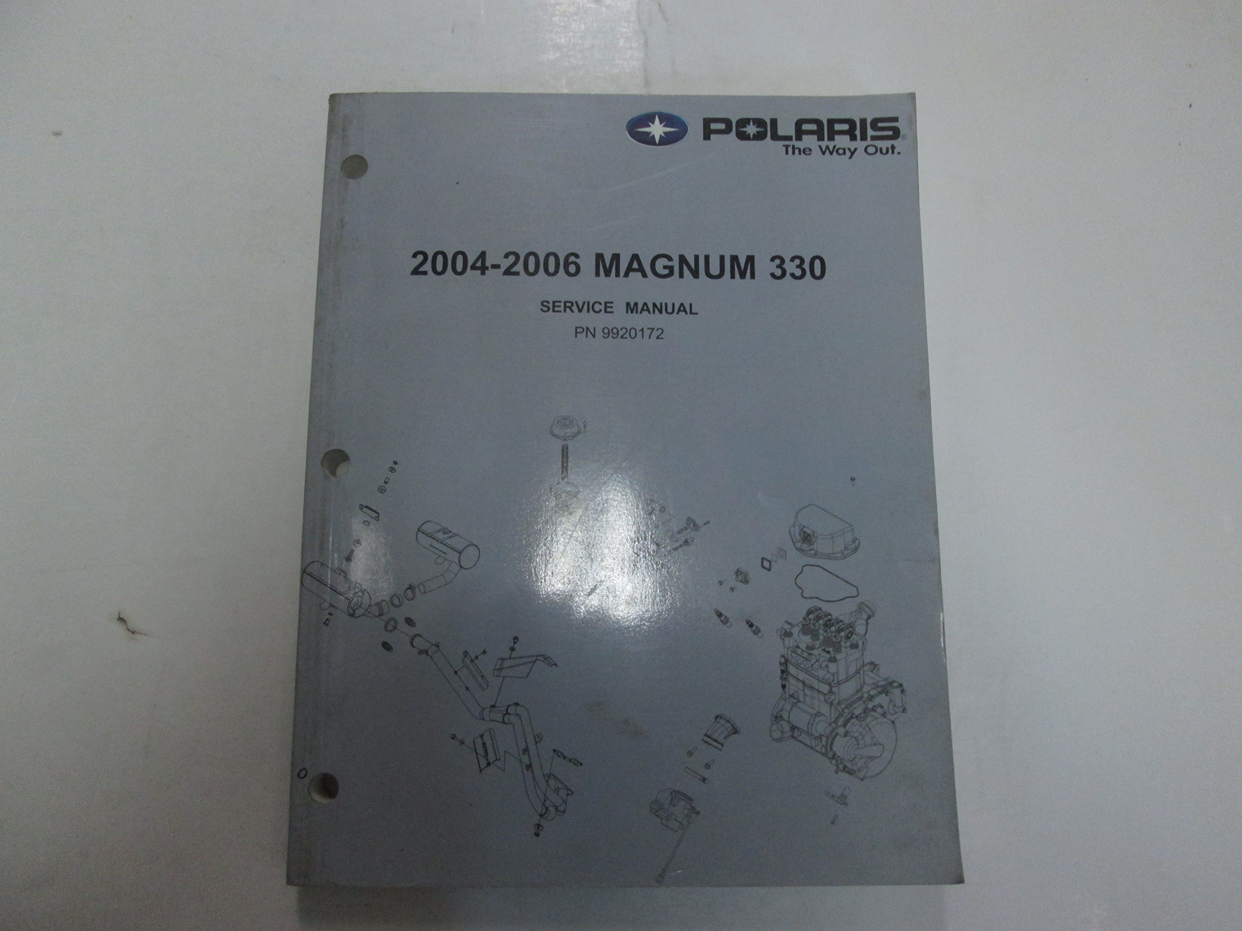 2004 2005 2006 polaris magnum 330 shop repair service manual factory Polaris  330 Magnum 4x4 Problems