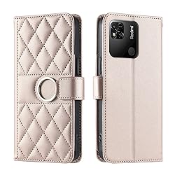 Lucyliy Compatible with Xiaomi Redmi 9C Case Flip