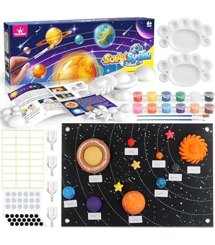 Sistema Solar De Madera Para Niños – Tablero Con Planetas 3D Y Tarjetas De Aprendizaje, Educativo Y Divertido