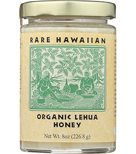 Amazon.com : Rare Hawaiian Organic Kiawe White Honey (8-Ounce Jar