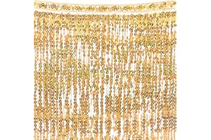 7 Yards/Lot 12Inch Encryption Sequins Lace Fringe Trim 30cm Bling Sewing Fringe Trim Metallic Sequin Trim Fringe Trim Embelli