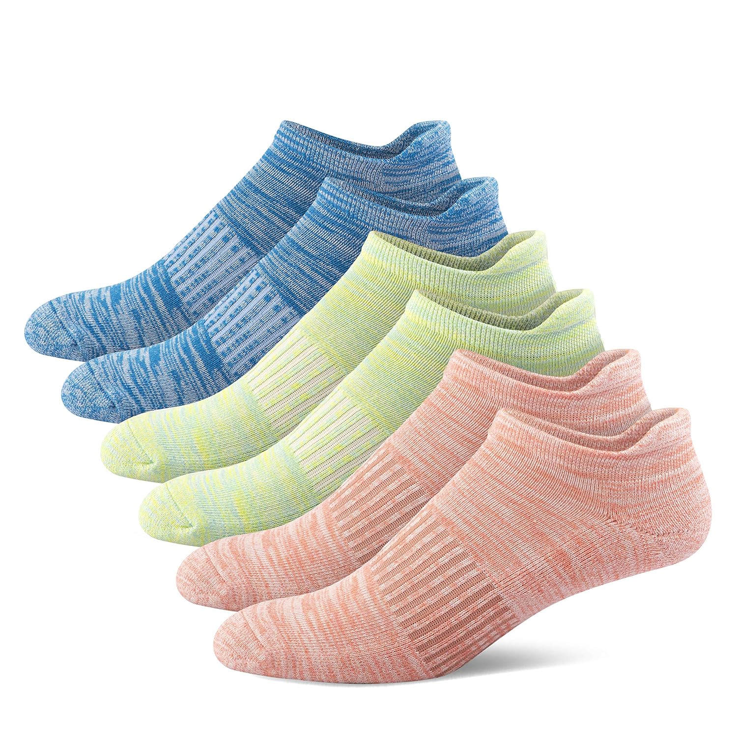 Buy Women's Athletic Ankle Socks with Heel Tab, Premium Cotton, Soft