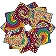 supcow 12 Piece Bandanas Paisley Novelty Handkerchief 100% Cotton Headwear