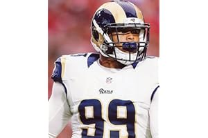 JCGSPORTS AARON DONALD ST. LOUIS RAMS 8X10 SPORTS ACTION PHOTO (AA-1)
