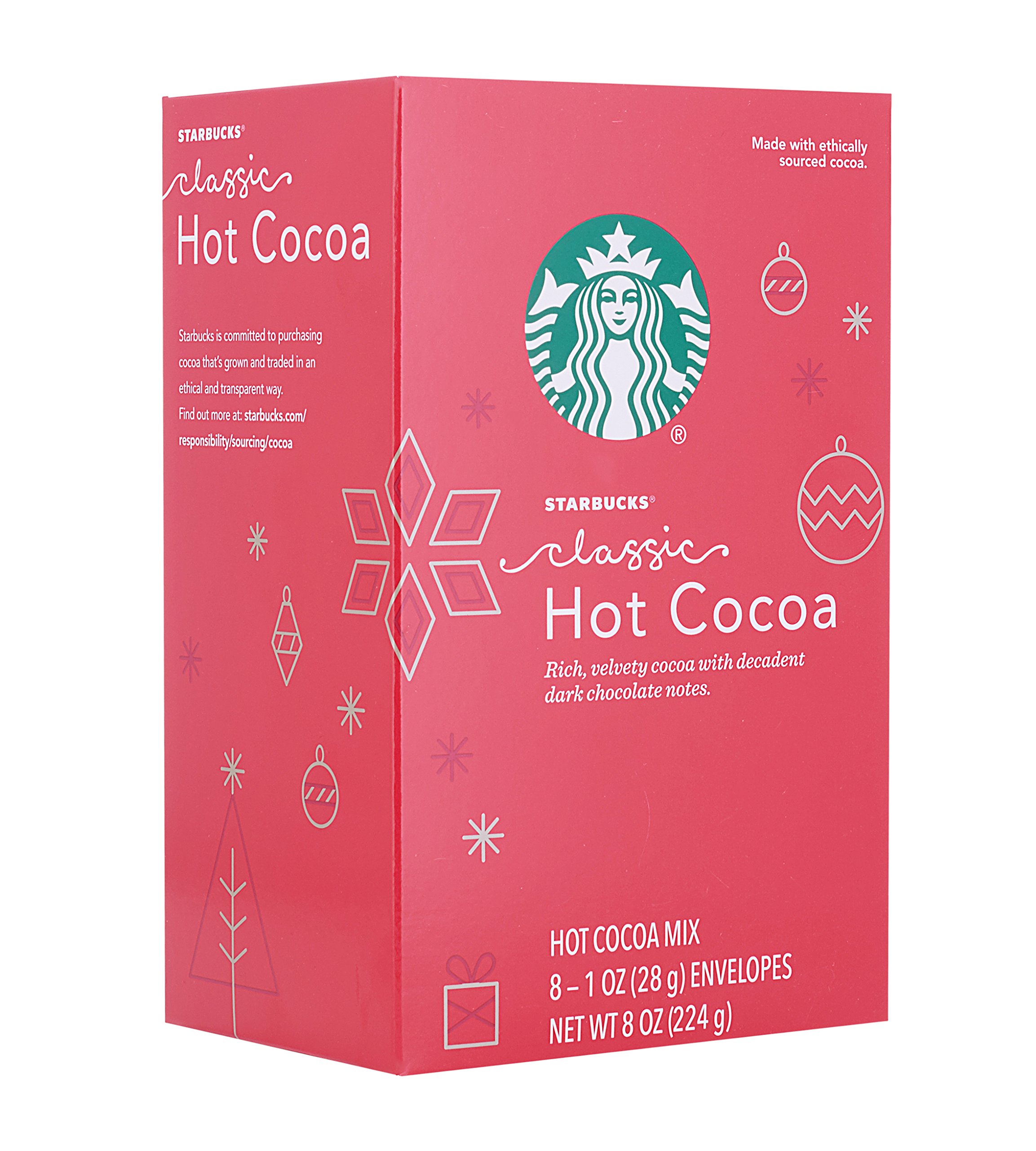 Starbucks Marshmallow Hot Cocoa Mix, 8 Pack Hot