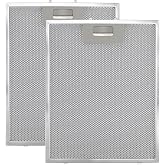 HR Huare Technology SB08087294 Hood Filter Fits Broan 9.375x11.75 2 Pack | Fits Broan stove vent hood filter SB08087294. Heavy-duty 3-layer aluminum mesh traps grease and oily smoke.