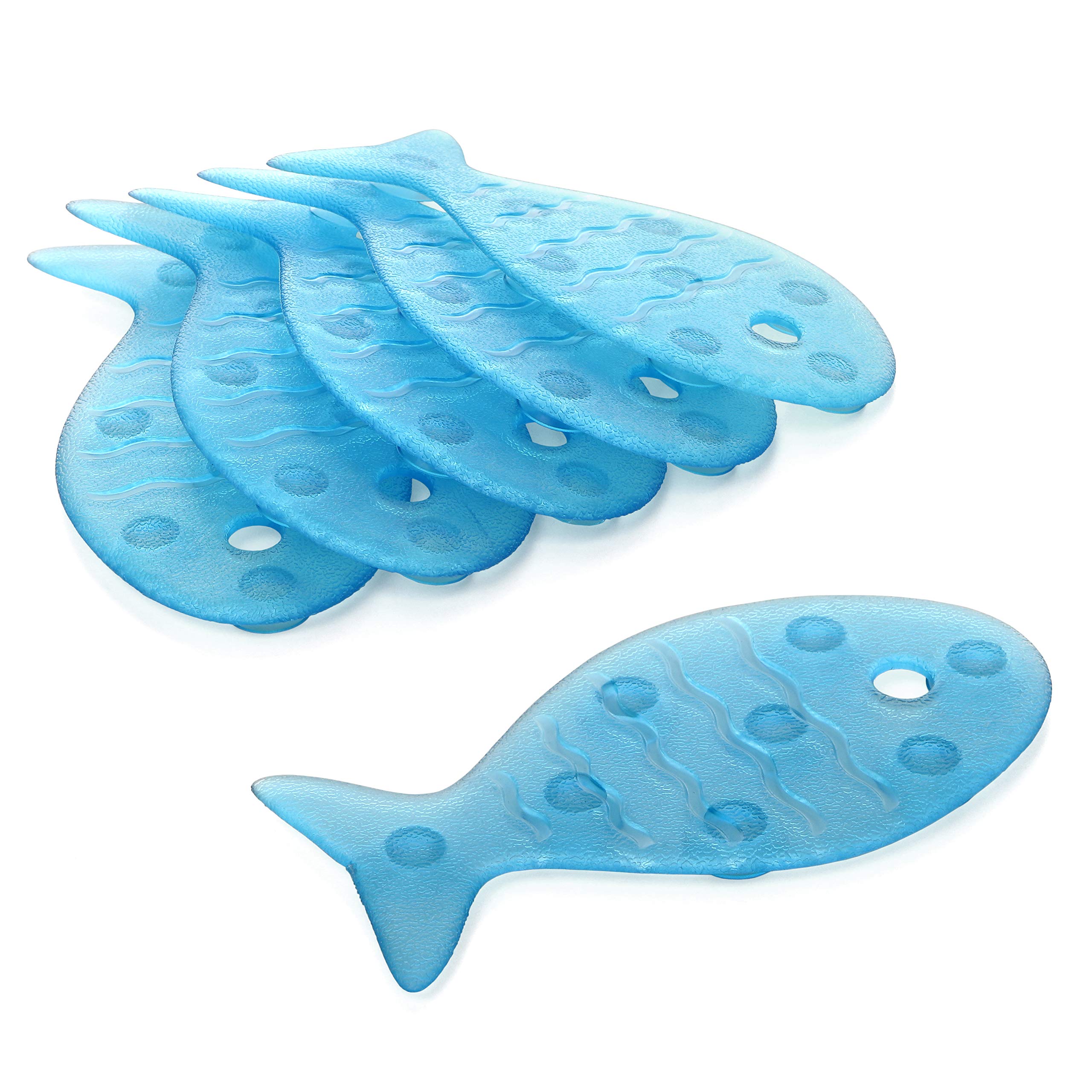Tatay Fish Stickers Anti-Slip Bathtube, Blue