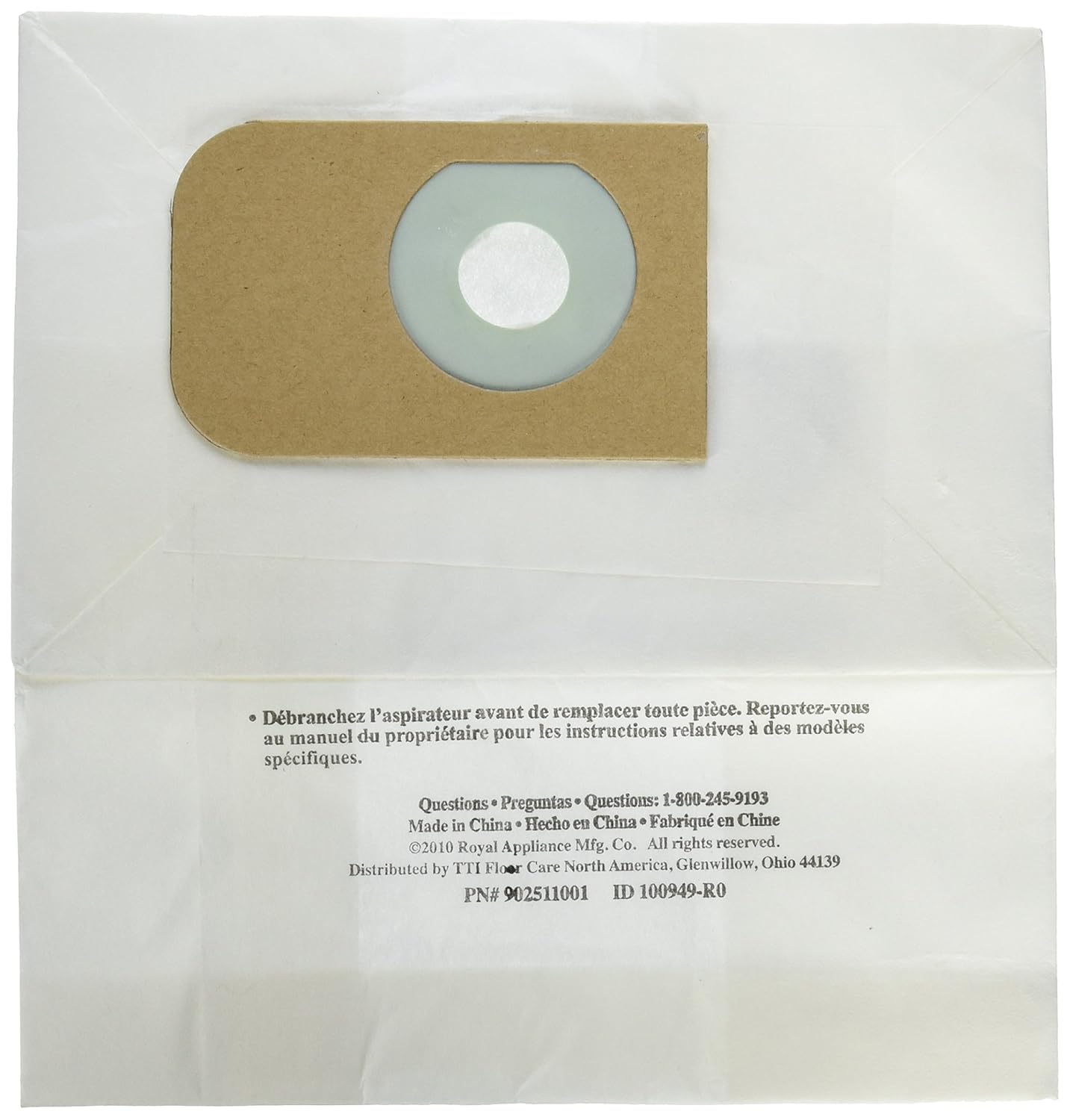 Hoover Paper Bag Kenmore 5011 Canister Pack Of Amazon In