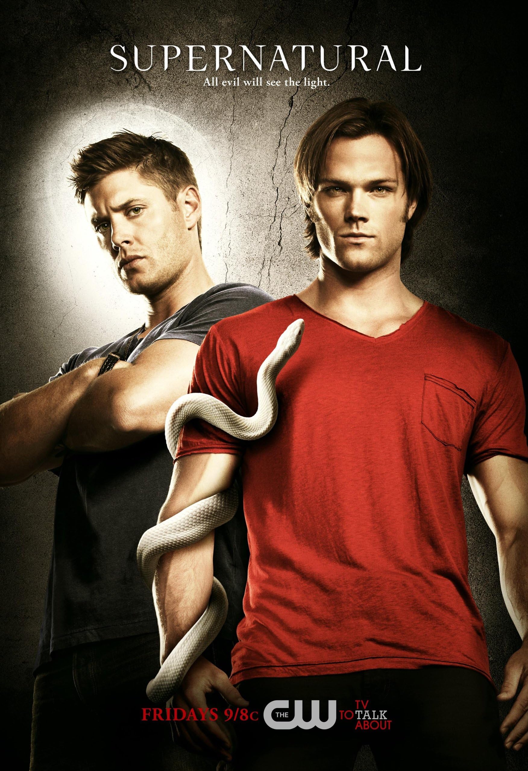 12X8 INCHES SUPERNATURAL POSTER APPROX SIZE