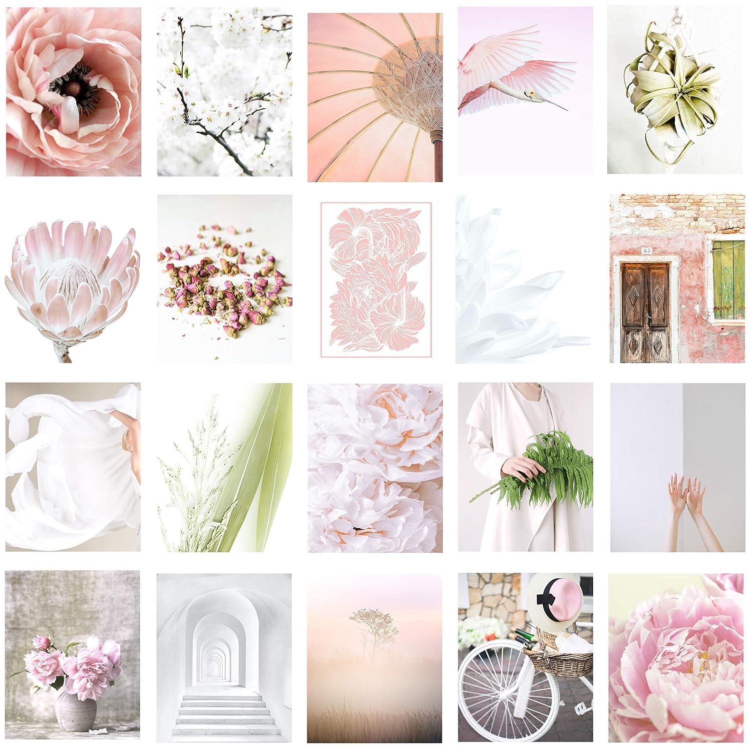 Pink Aesthetic Room Decor Bedroom Wall Decor
