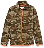 Amazon Essentials Boys' Polar Fleece Full-Zip Mock