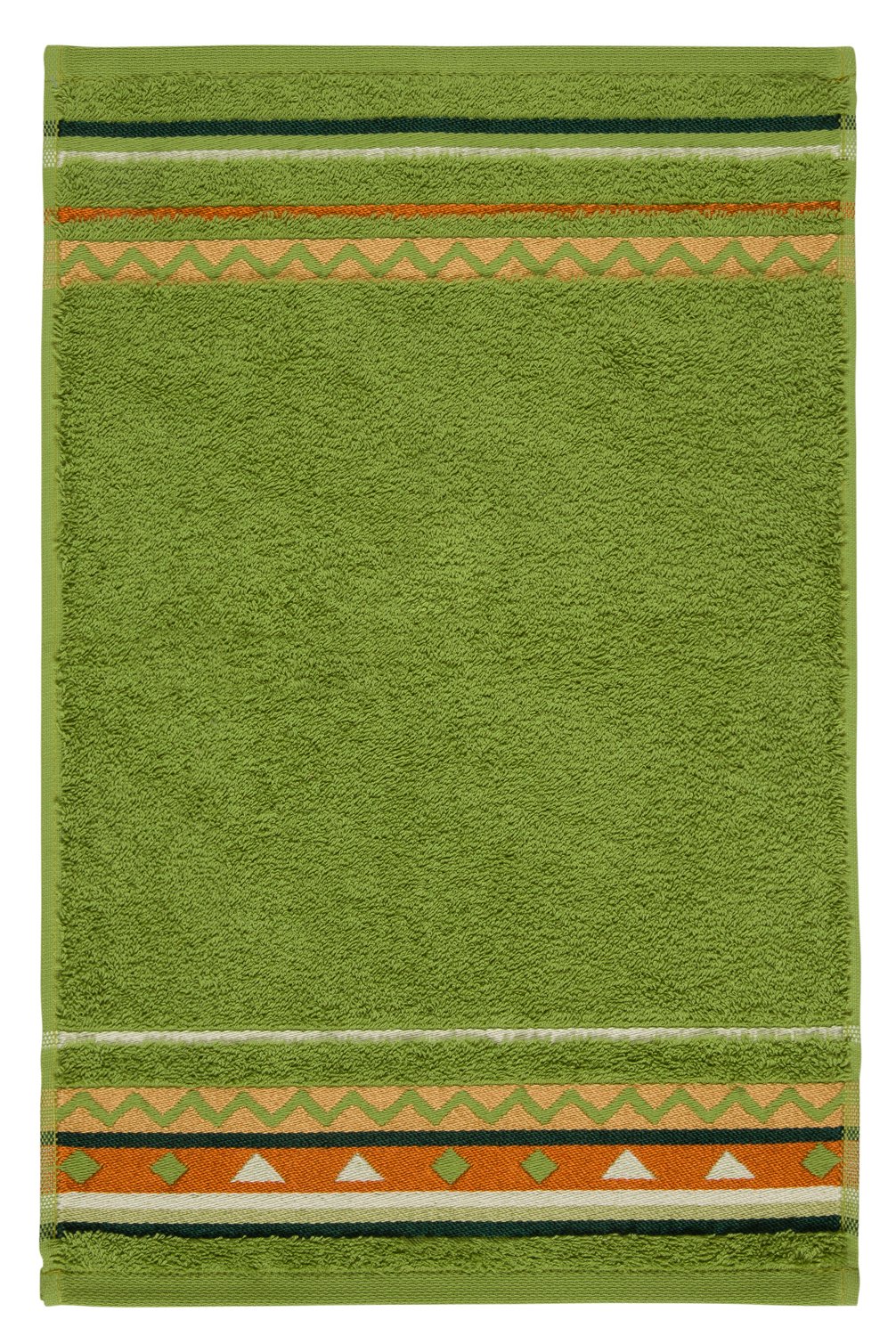 Möve frottana Country guest towel 30 x 50 cm, 100% cotton, peridot