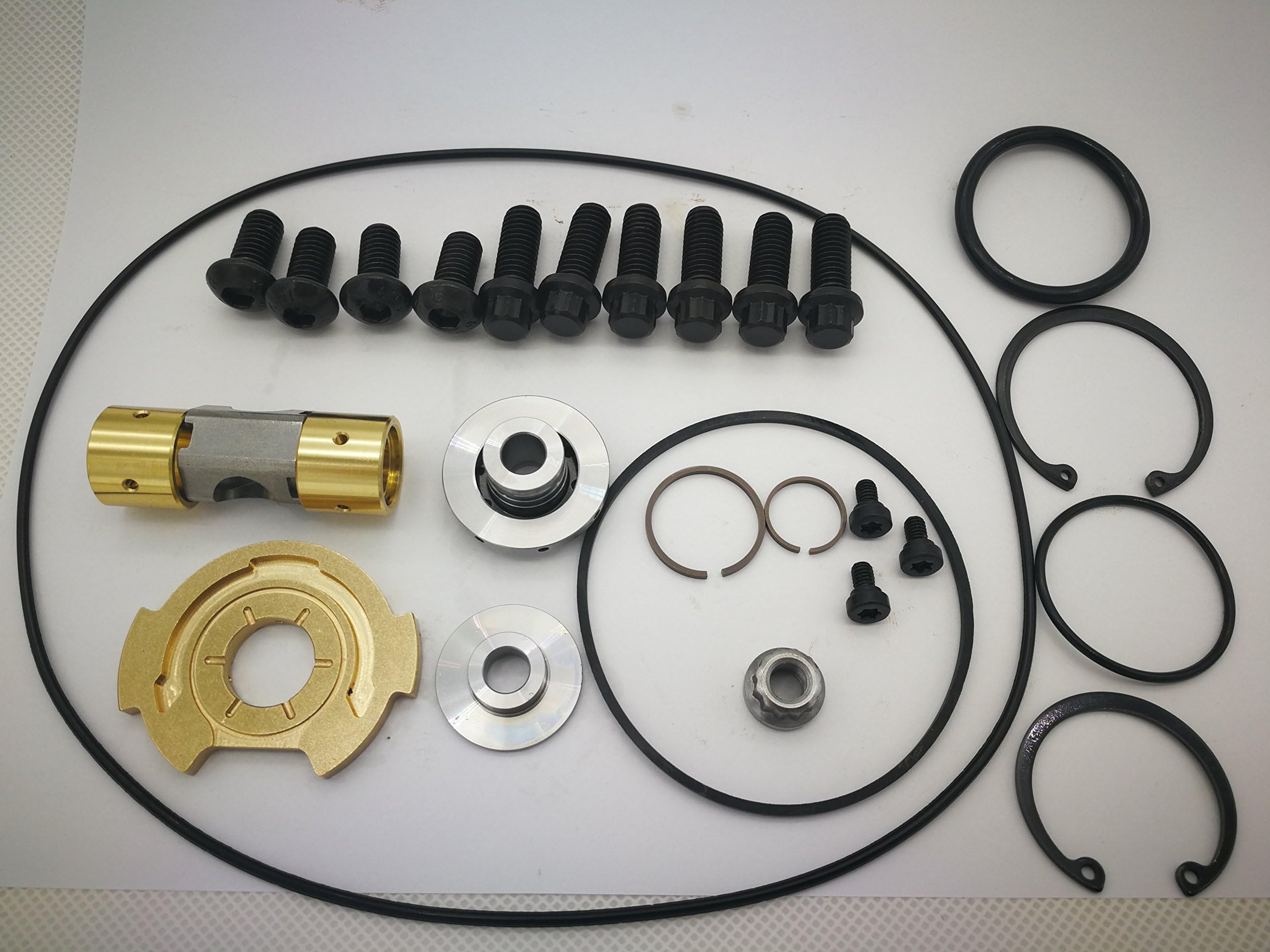 SUPER Rebuild Kit for 03-07 Powerstroke 6.0 GT3782VA & 04-07 GMC/CHEVRY Duramax 6.6 GT3788VA GT37VA Turbo Charger 28pcs total.