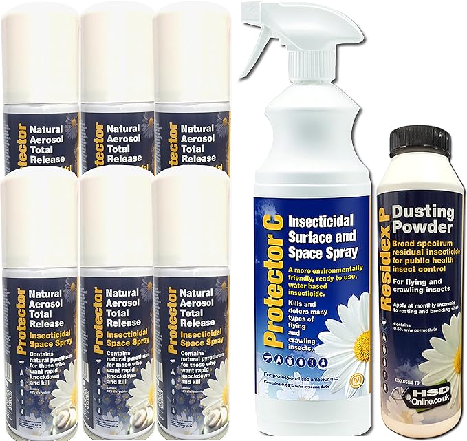 Carpet Beetles Killer Spray, Powder and Fogger Kit for the Home Amazon
