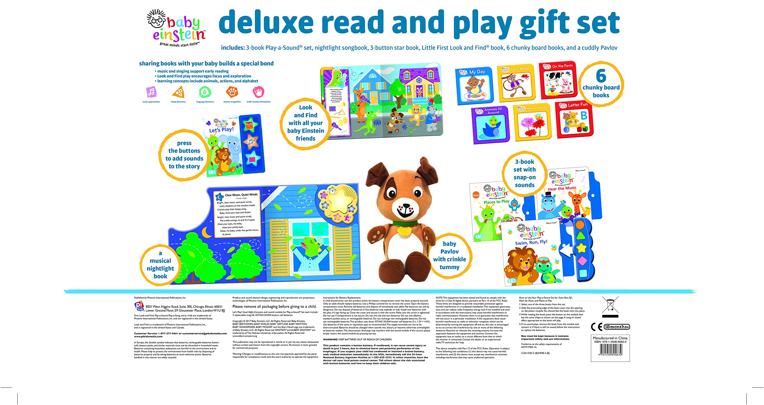 baby einstein deluxe read and play set