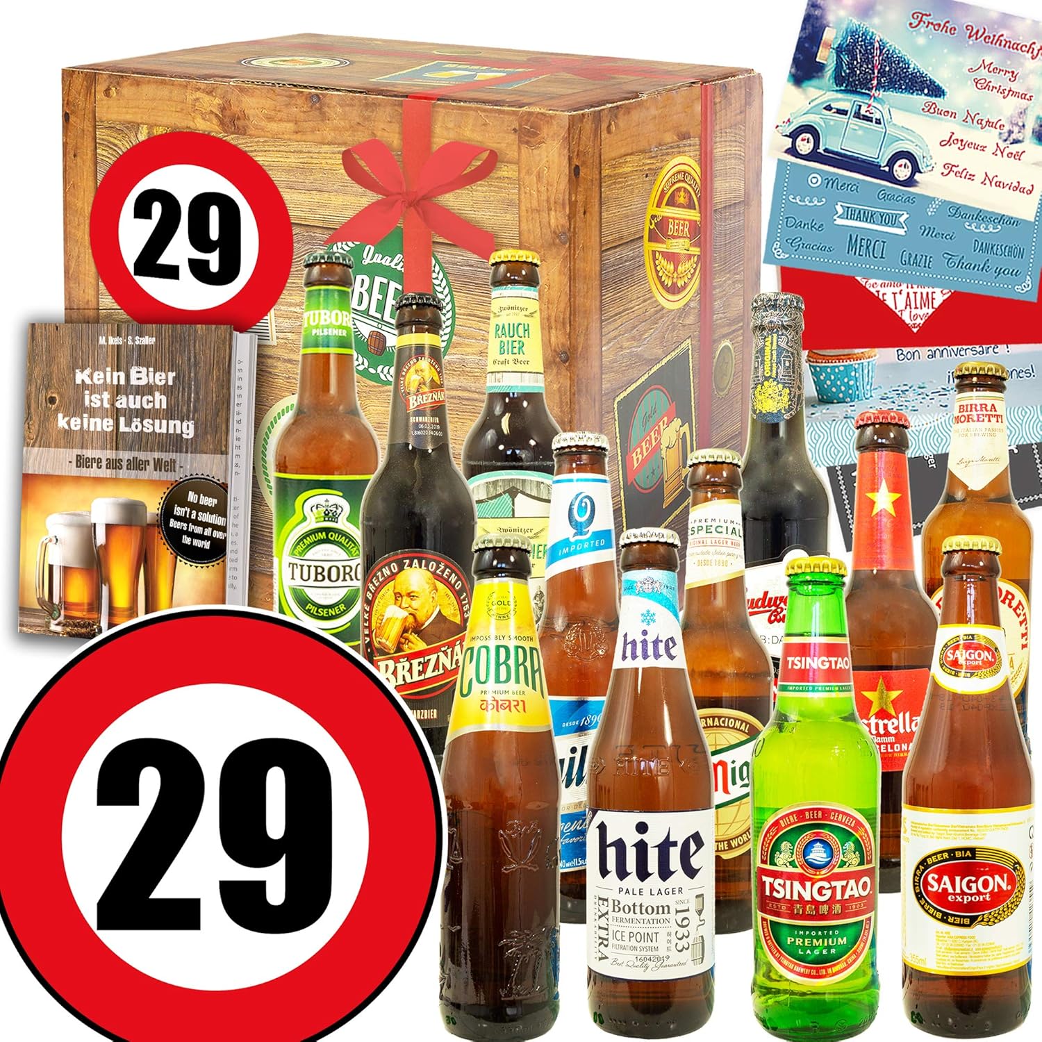 Geschenke Mann 29. - 12 Biere aus aller Welt - Geschenke 29 Geburtstag ...